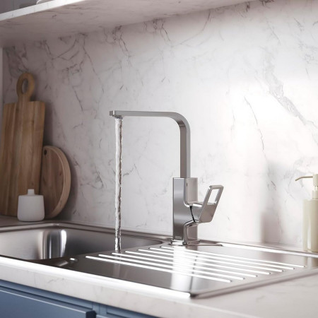 SPREFSNKC Bristan Spruce Easyfit Kitchen Sink Mixer in Chrome Kitchen Setting