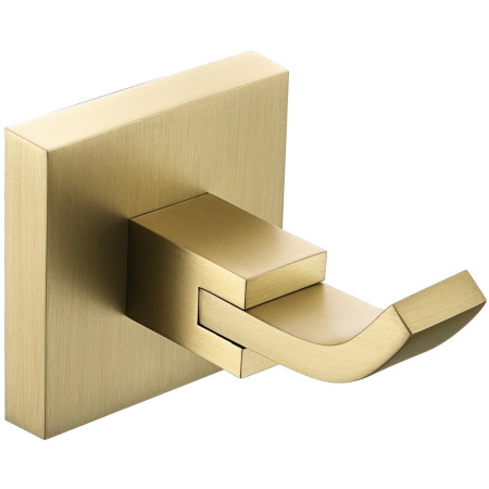 Bristan Square Brushed Brass Robe Hook