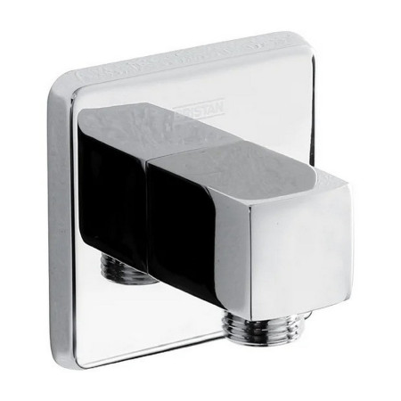 CARM WOSQ01 C Bristan Square Shower Wall Outlet Chrome