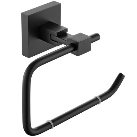 Bristan Square Toilet Roll Holder Black