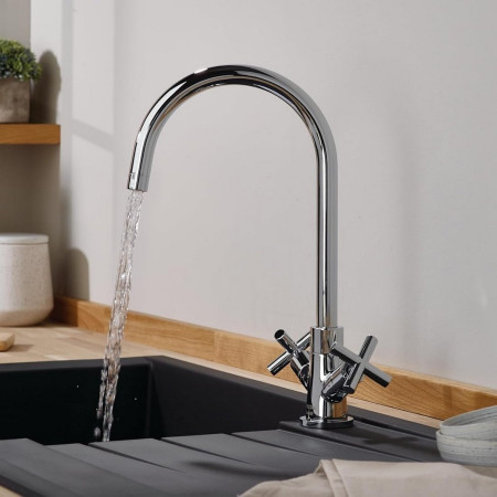 TNG EFSNK C Bristan Tangerine Easyfit Monobloc Sink Mixer Chrome Switched On