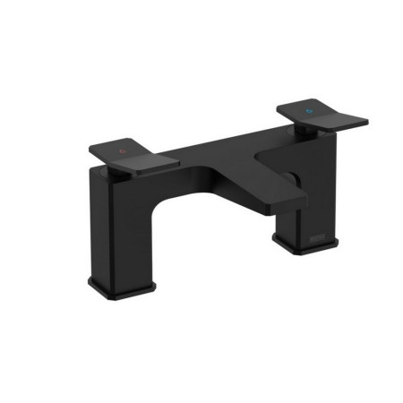 Bristan Tangram Bath Filler in Black