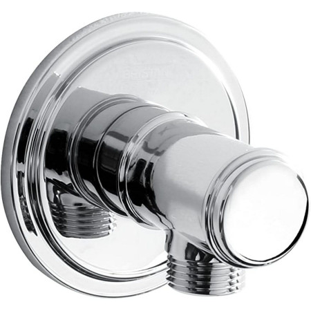 Bristan Traditional Rounded Chrome Shower Wall Outlet