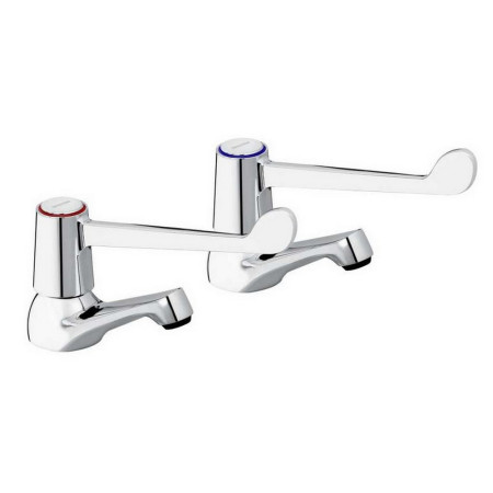 VAL2 1/2 C 6 CD Bristan Value Lever Basin Taps With 6-Inch Lever (1)
