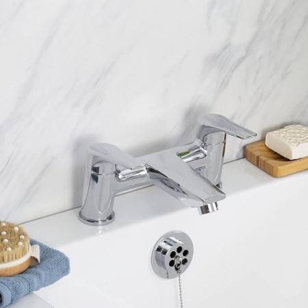 VT2 BF C Bristan Vantage Bath Filler Chrome Lifestyle