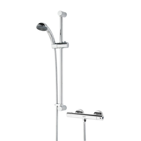 ZI SHXSMCTFF C Bristan Zing Thermostatic Exposed Mixer Shower with Fast Fit Connections