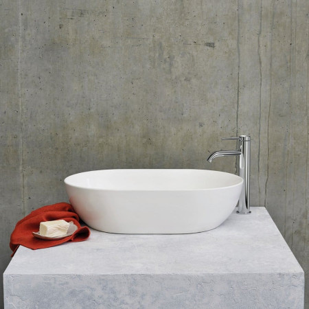 B1ACSM Britton Formoso Basin Matt White Bathroom Setting