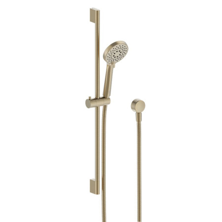 Britton Hoxton 2.0 Brushed Brass Shower Set with Outlet Elbow