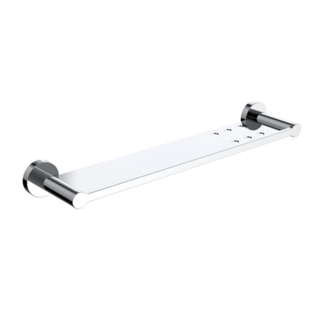 Britton Hoxton 2.0 Chrome Bathroom Shelf