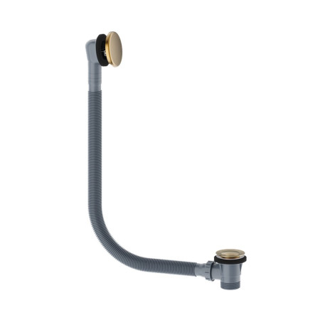 Britton Hoxton 2.0 Click Clack Bath Waste and Overflow Brushed Brass