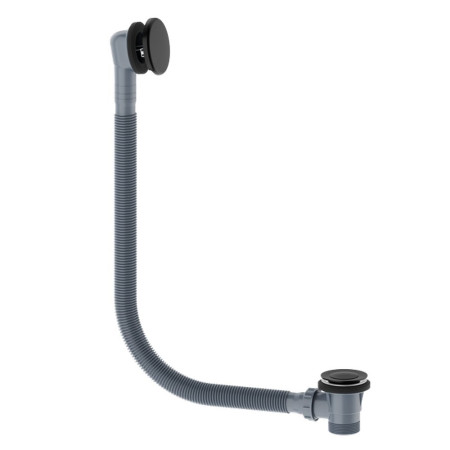 Britton Hoxton 2.0 Click Clack Bath Waste and Overflow Matt Black