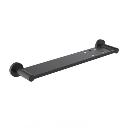 Britton Hoxton 2.0 Matt Black Bathroom Shelf