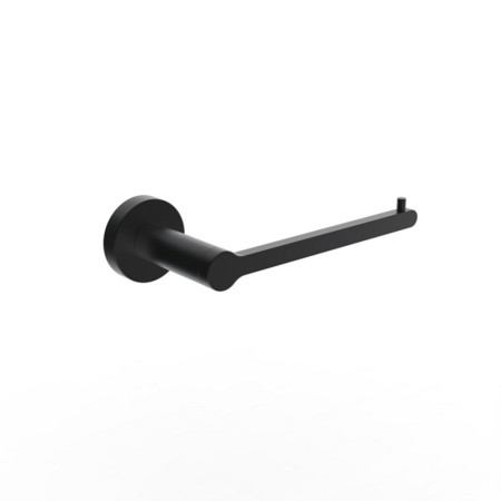Britton Hoxton 2.0 Matt Black Single Toilet Roll Holder