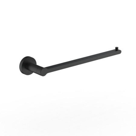 Britton Hoxton 2.0 Matt Black Single Towel Holder