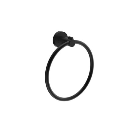 Britton Hoxton 2.0 Matt Black Towel Ring
