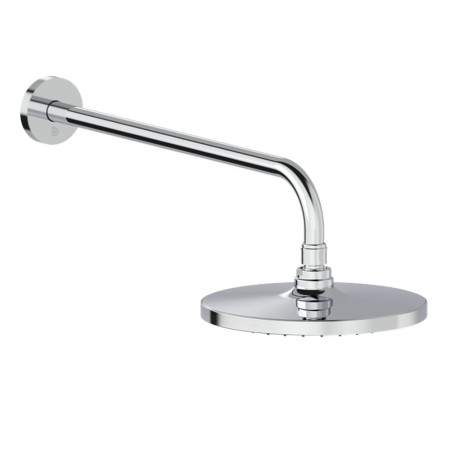 Britton Hoxton 2.0 Rain Shower Head and Arm Chrome