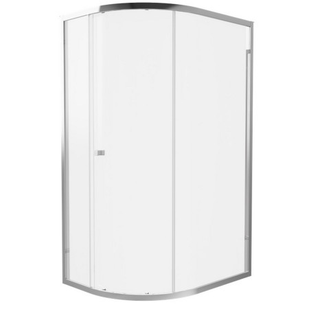 Britton Hoxton 6 Chrome 1000 x 800mm Offset Quadrant Shower Enclosure