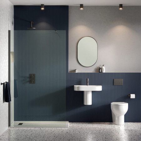 Britton Trim Back to Wall WC Lifestyle Room Setting