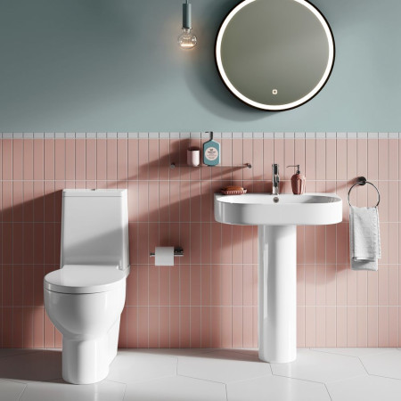 Britton Trim Close Coupled WC and Cistern Lifestyle