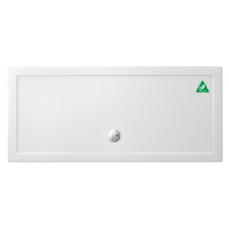 Britton Zamori 1700 x 760mm Large Anti Slip Rectangle Shower Tray