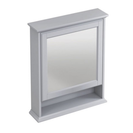 Burlington 600mm Classic Grey Bathroom Mirror Cabinet