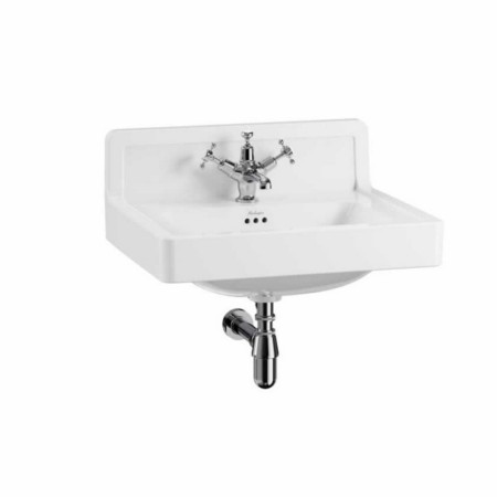 B2UP1TH Burlington 610mm One Tap Hole Basin with Upstand
