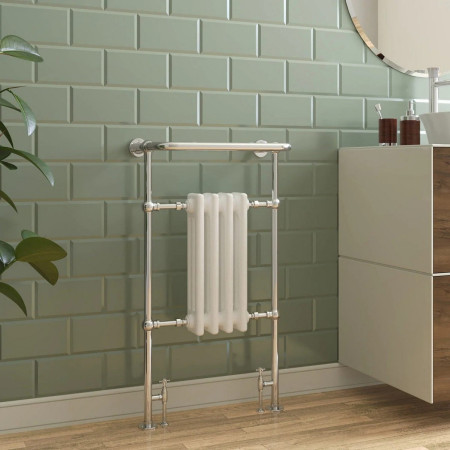 Burlington Bloomsbury Chrome Radiator Lifestyle