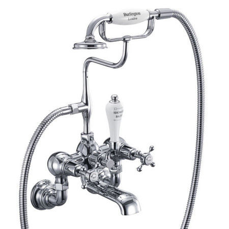 Burlington Claremont Regent Wall Mounted Bath Shower Mixer