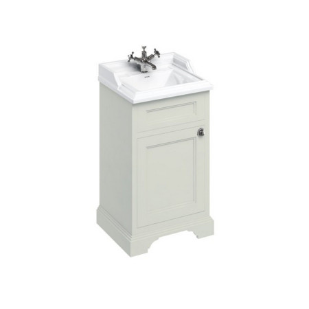 Burlington Classic 500mm Cloakroom Vanity Unit with Basin in Sand