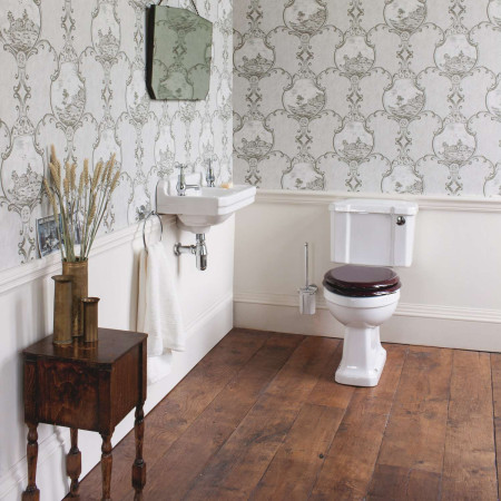 B8 Burlington Edwardian 51cm Cloakroom Basin Lifestyle