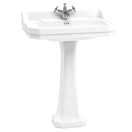 Burlington Edwardian 800mm Basin with Classic Pedestal
