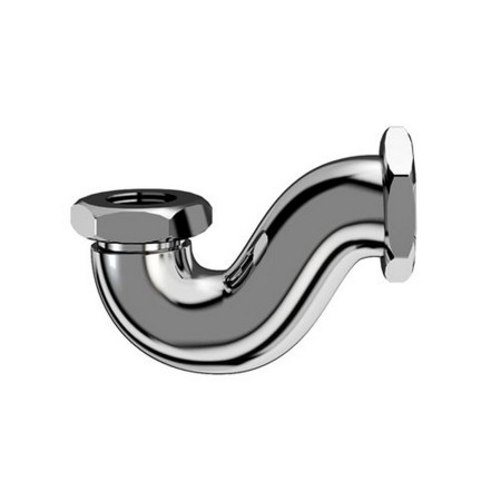 Burlington Exposed Shallow P Shaped Trap Chrome