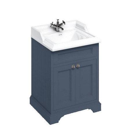 Burlington Freestanding 650mm Vanity Unit with Doors and Basin