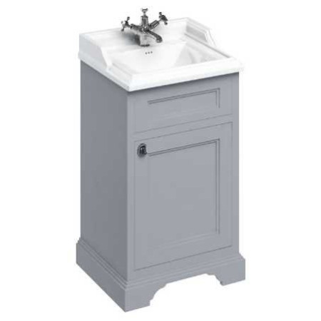 Burlington Classic 500mm Cloakroom Vanity Unit With Basin - Classic Grey