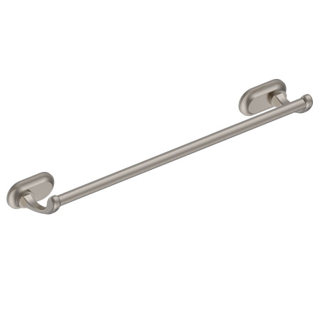 Burlington Guild Brushed Nickel 450mm Single Towel Rail