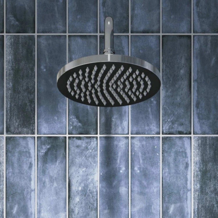 GUSHOWERPACKSQ2C Burlington Guild Chrome Concealed Thermostatic Shower Valve with Fixed Head Lifestyle