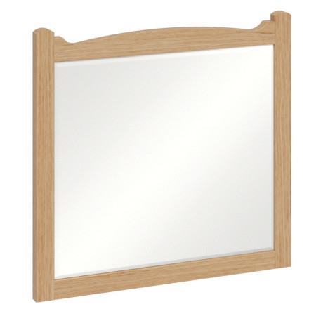 Burlington Guild Light Oak 600mm Traditional Bathroom Mirror