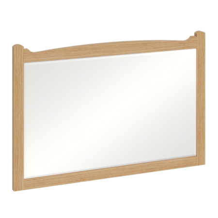 Burlington Guild Light Oak 850mm Traditional Bathroom Mirror