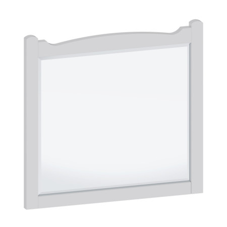 Burlington Guild Varley White 600mm Traditional Bathroom Mirror