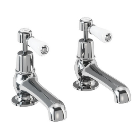Burlington Kensington Bath Pillar Taps