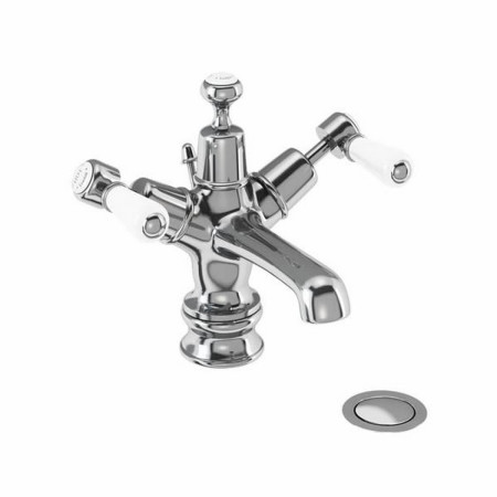 Burlington Kensington Regent Monobloc Basin Mixer with Pop Up Waste