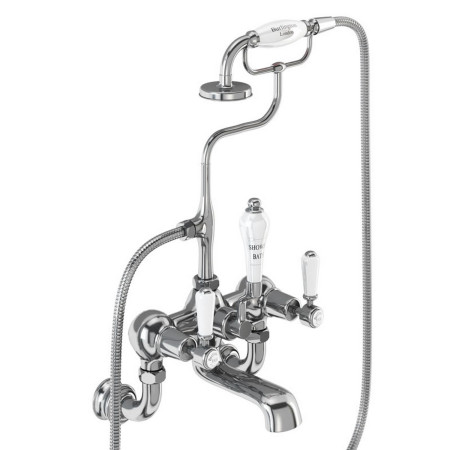 Burlington Kensington Regent Wall Mounted Bath Shower Mixer
