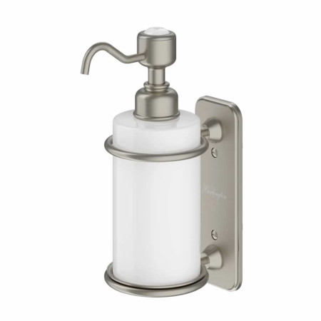 Burlington Liquid Soap Dispenser with Brushed Nickel Mount