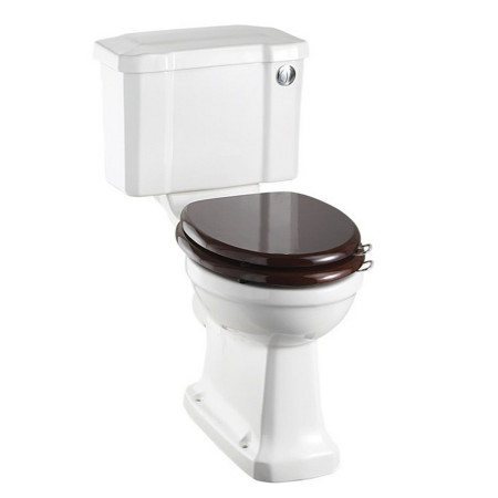 Burlington Regal Close Coupled Pan with Slimline Push Button Cistern