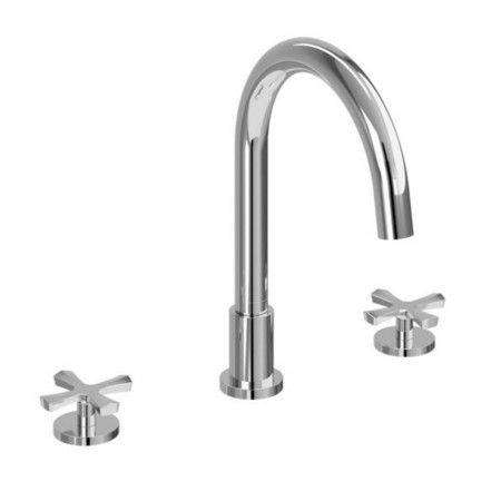 Burlington Riviera Chrome 3 Hole Bath Filler