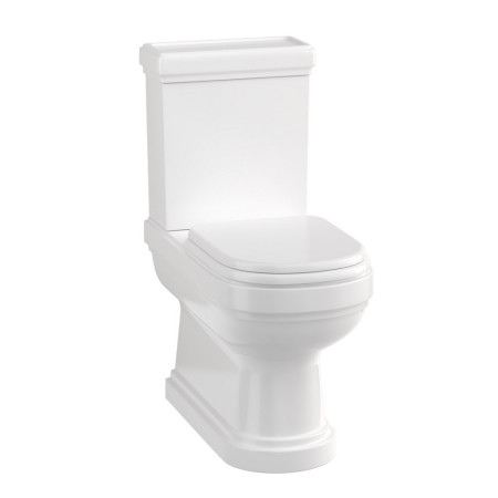 Burlington Riviera Close Coupled Closed Back WC with Cistern and Seat