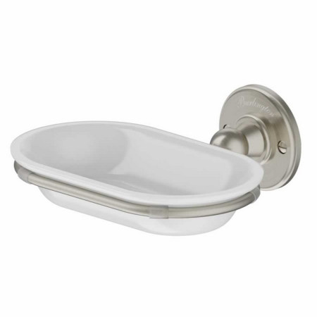 Burlington Soap Dish in Brushed Nickel