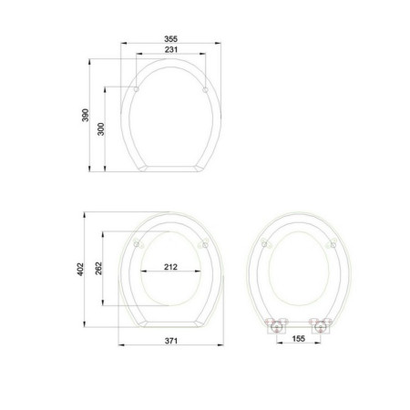 S16 Burlington Soft Close Toilet Seat in Golden Oak (2)