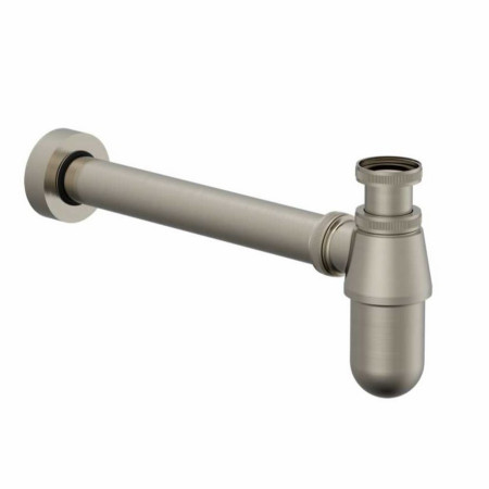 Burlington Traditional Bottle Trap Brushed Nickel
