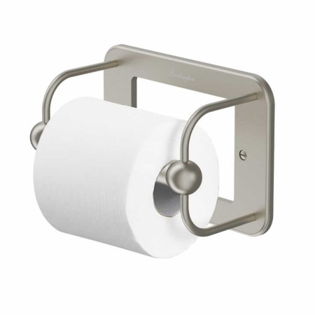 Burlington WC Roll Holder in Brushed Nickel